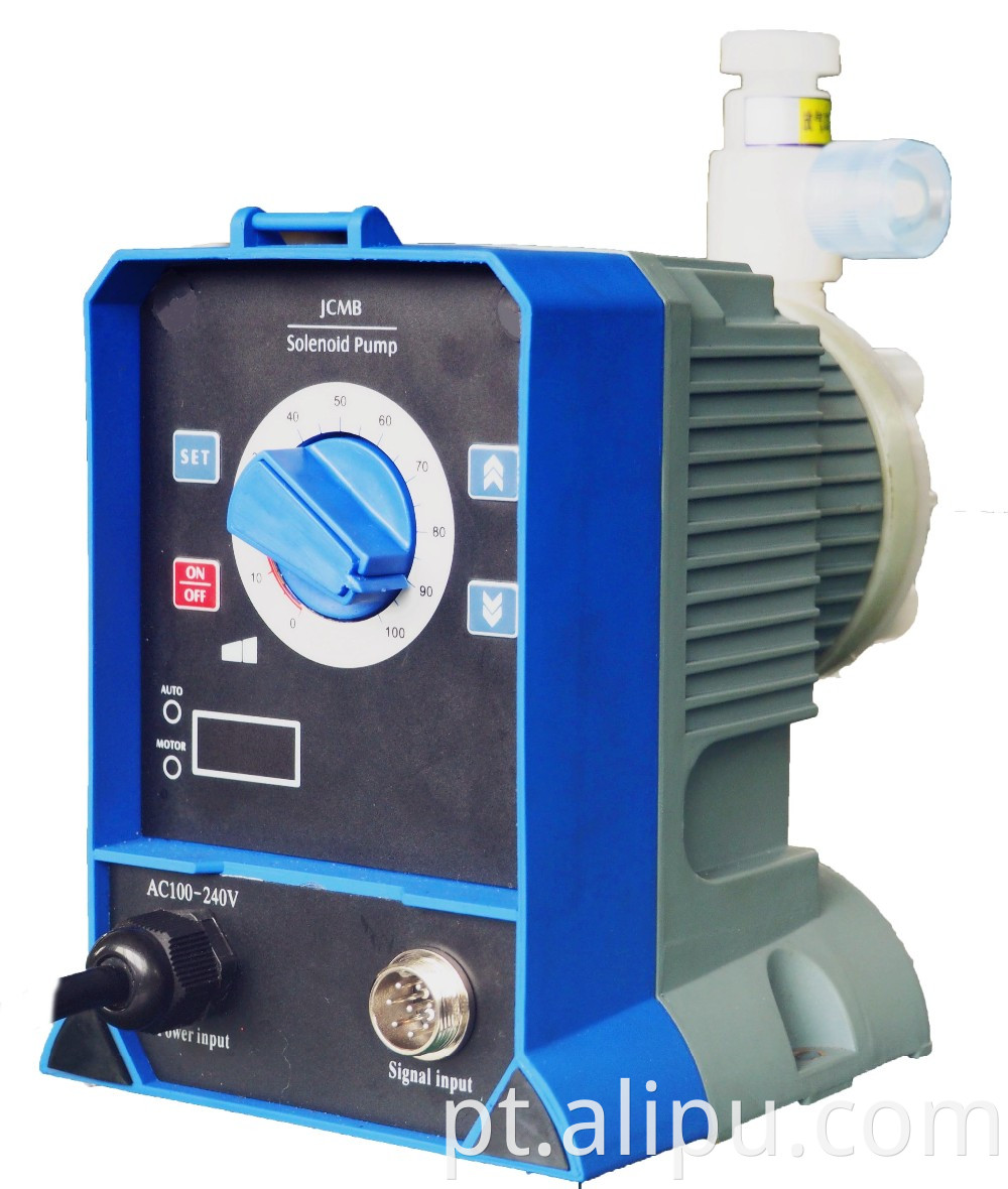 Solenoid metering pump 